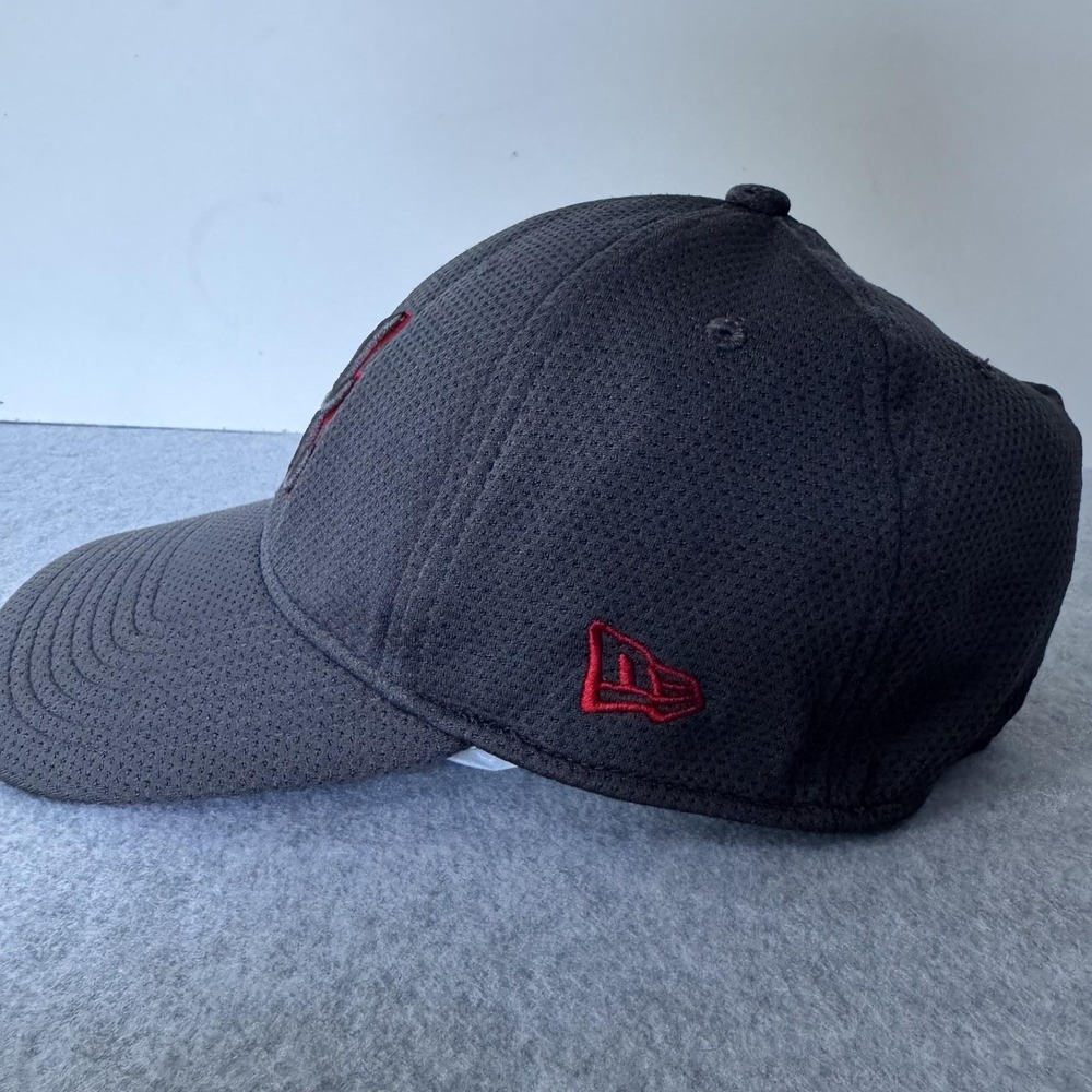 Atlanta Braves Hat Cap Fitted Mens Large Gray MLB Baseball New Era 39THIRTY - Picture 3 of 13